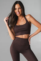 Vitality Pulse® Halter Bra - Chocolate Bar