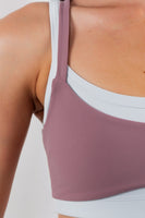 Cloud II™ Layered Bra - Earthy Plum