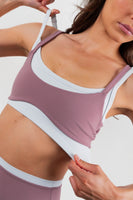 Cloud II™ Layered Bra - Earthy Plum