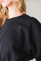 Vitality Cozy® Crop Crew - Midnight
