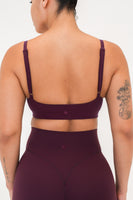 Cloud II™ Scoop Bra - Wine