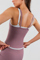 Cloud II™ Layered Tank - Earthy Plum