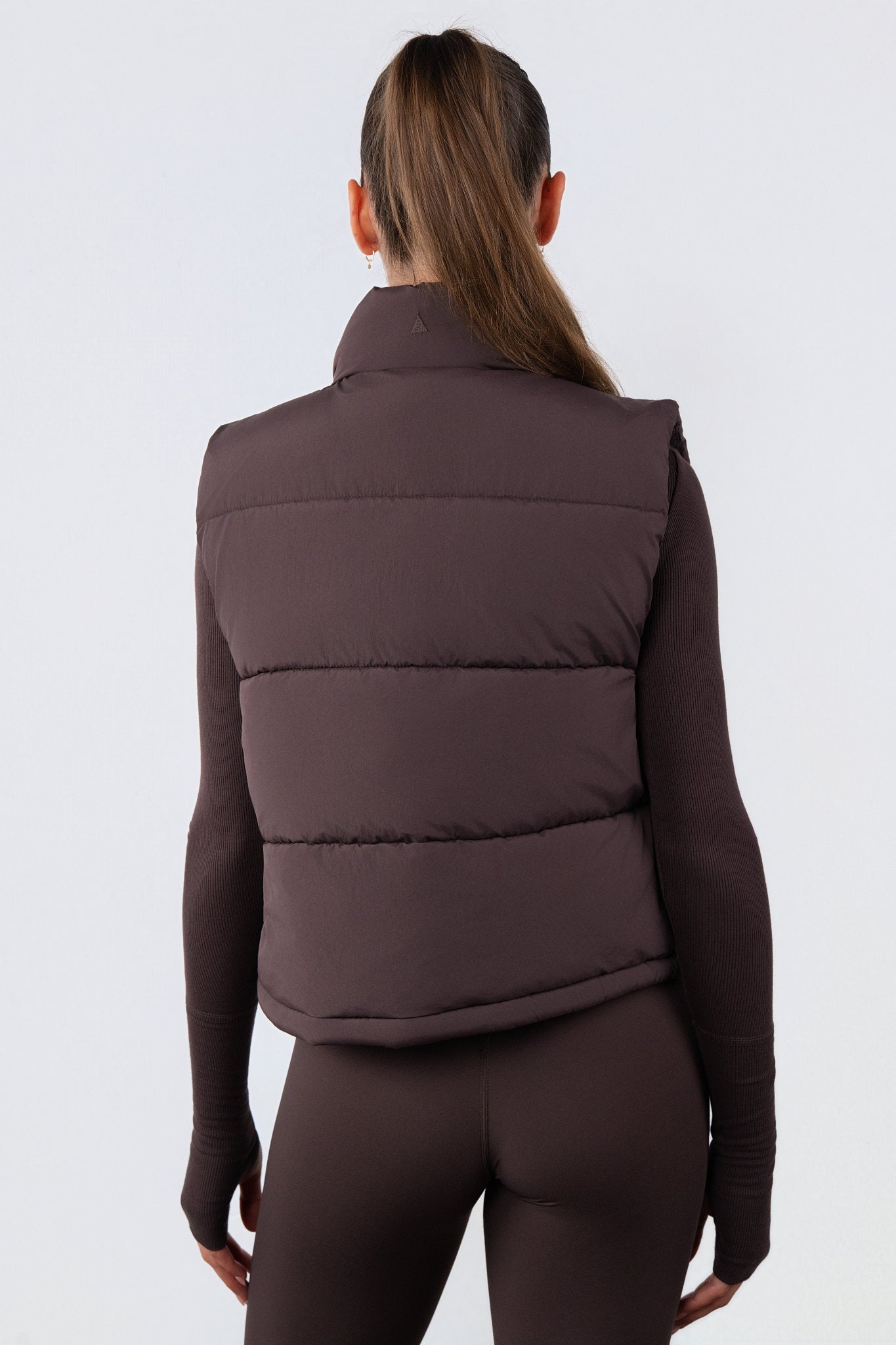 Vitality Puffer Vest - Espresso