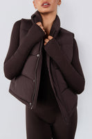 Vitality Puffer Vest - Espresso
