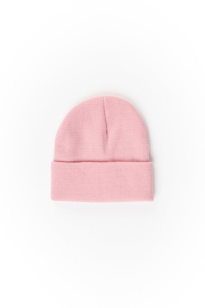 The Wobble Beanie Pink and Light Pink
