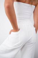 Vitality Essence Wide Leg Pant - Snow