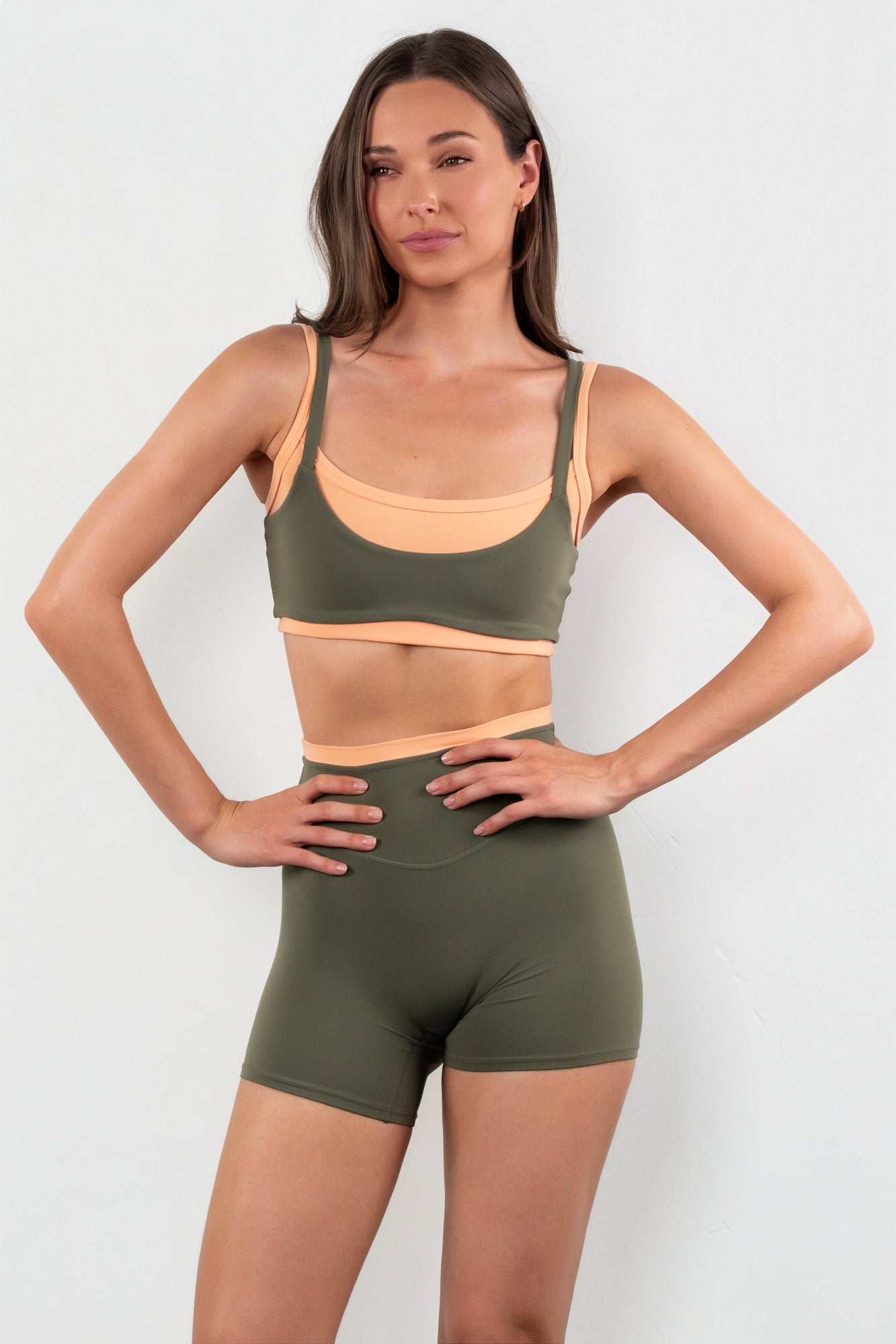 Cloud II™ Layered Bra - Fern