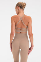 Cloud II™ Lace Up Bra - Khaki