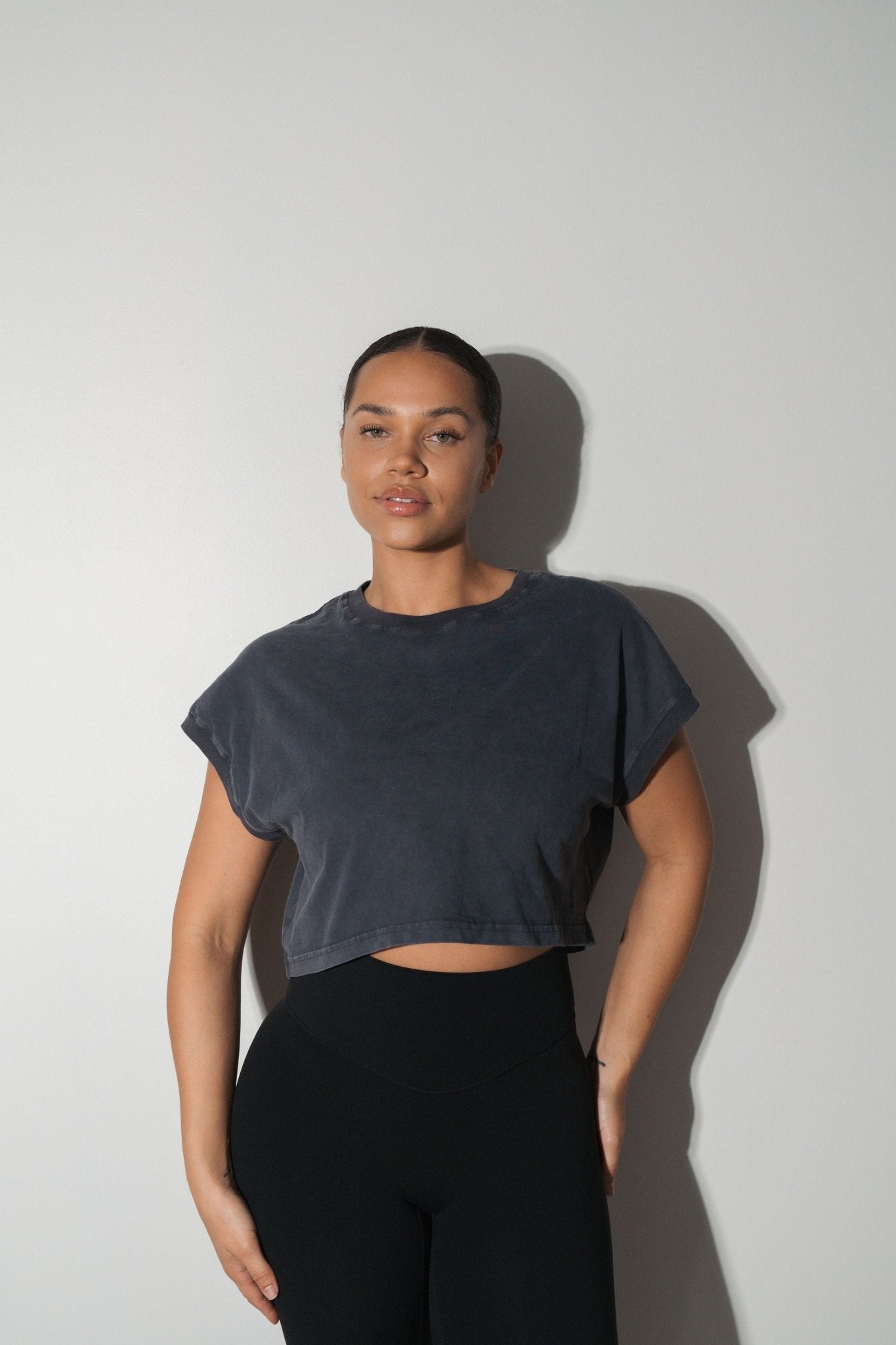 Vitality Retro® Boxy Tee - Iron Washed