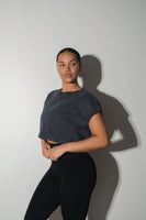 Vitality Retro® Boxy Tee - Iron Washed