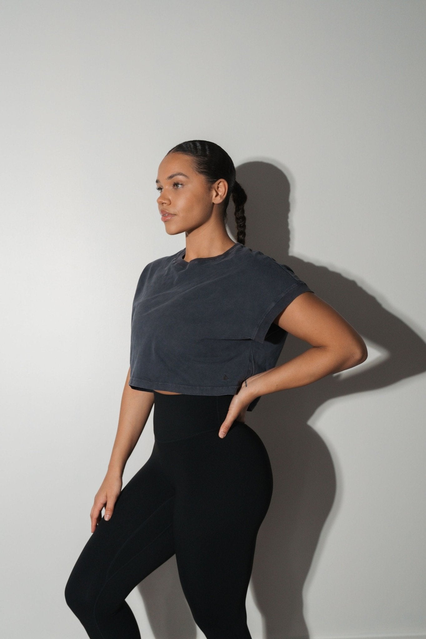 Vitality Retro® Boxy Tee - Iron Washed