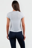 Vitality Flow Simple Tee - Steel