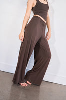 Vitality Float Rib Boxer Pant - Cocoa
