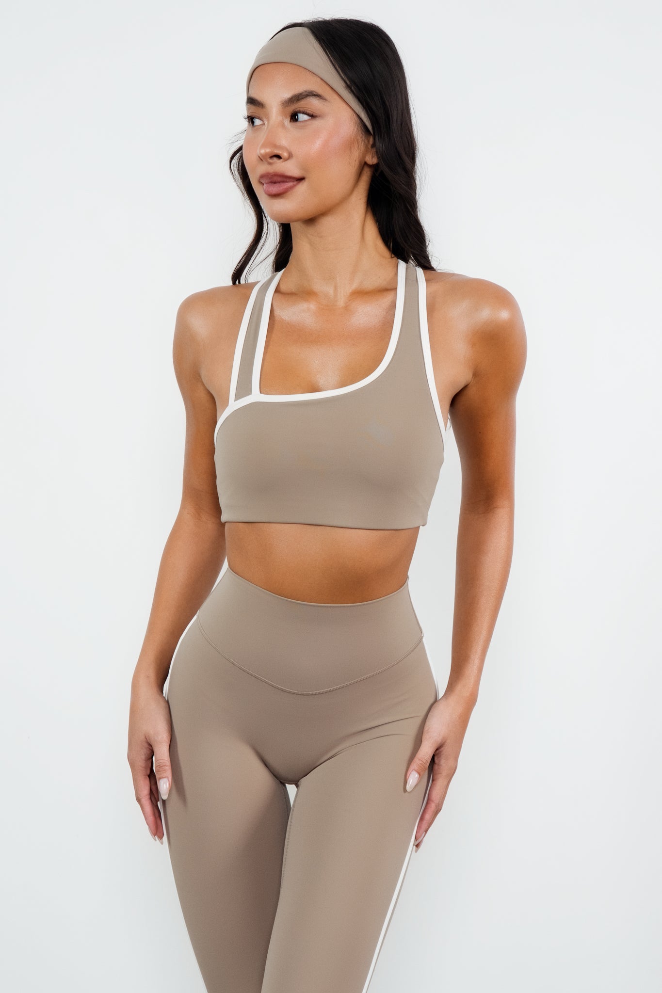 Cloud II™ Swoop Bra - Cashew Contrast