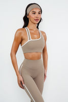 Cloud II™ Swoop Bra - Cashew Contrast