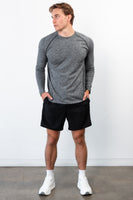 Vitality Kinetic® Long Sleeve Tee - Midnight Marl