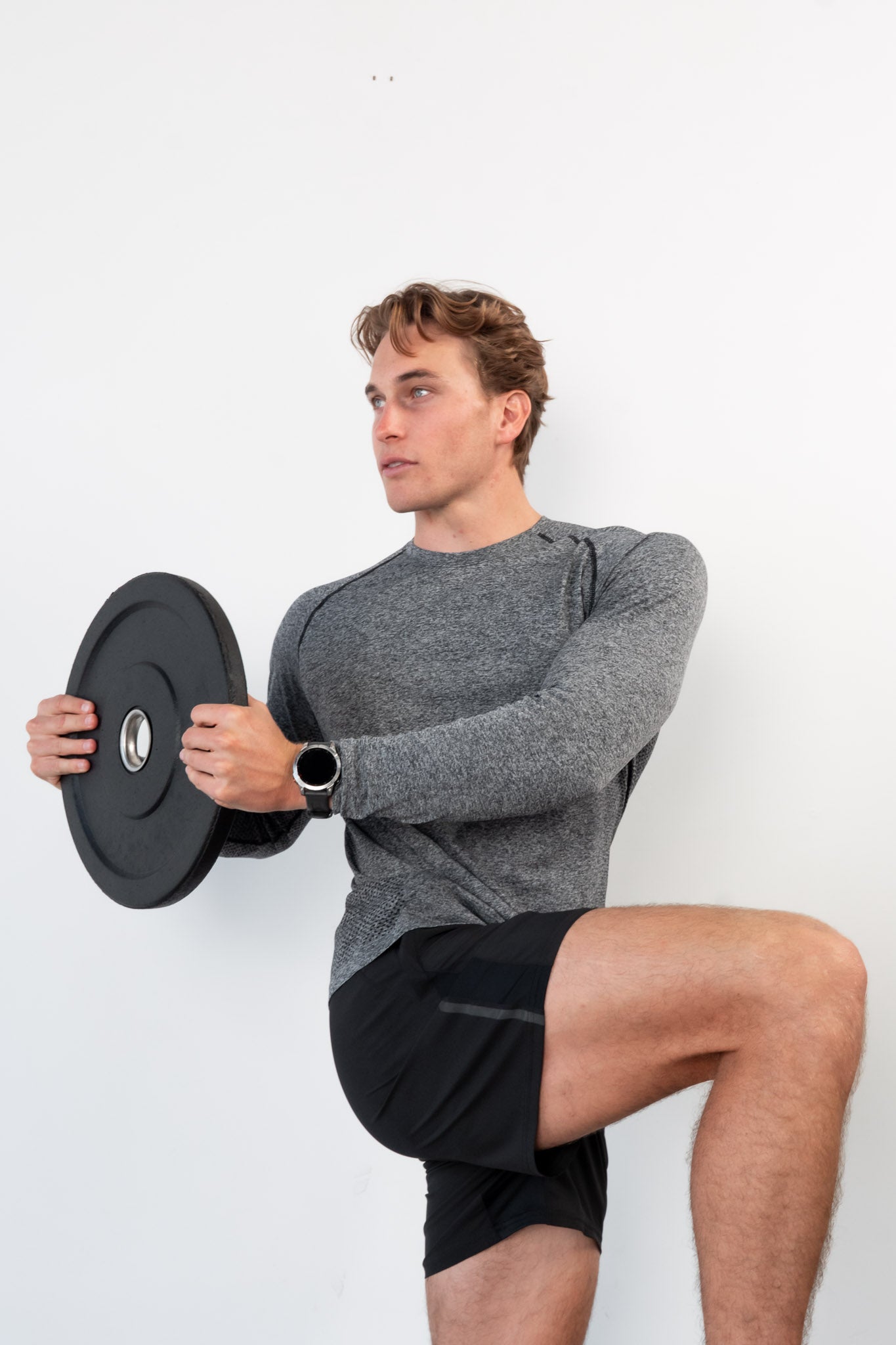 Vitality Kinetic® Long Sleeve Tee - Midnight Marl