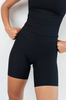 Cloud II™ Rib Biker Short - Midnight