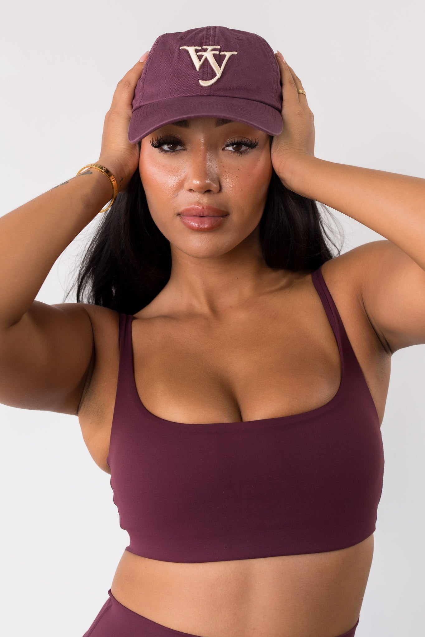 Women's Baseball Hat - Wine