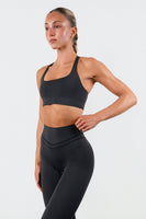 Vitality Pulse® Strappy Racer Bra - Midnight Washed