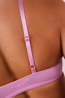 Vitality Float® Rib V Bralette - Pink Frosting