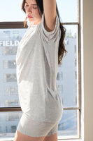 Vitality Float Uni Basic Tee - Stone Marl