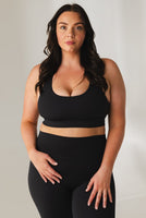 Vitality Revive® Racer Bra - Midnight