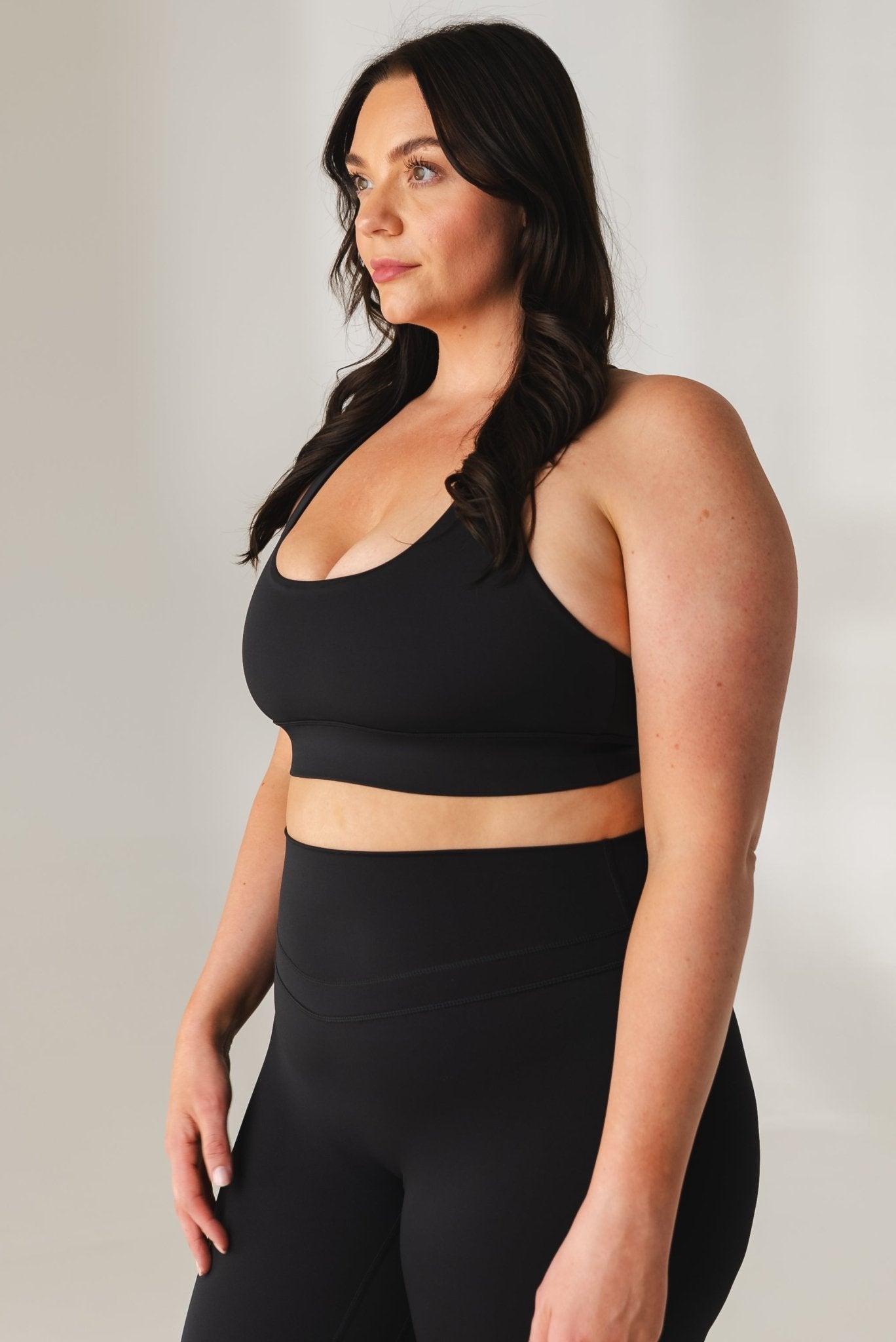 Vitality Revive® Racer Bra - Midnight