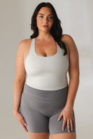 Vitality Revive® Racer Tank - Ash