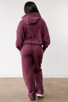 Vitality Homebody® Women's Hoodie - Wine Washed