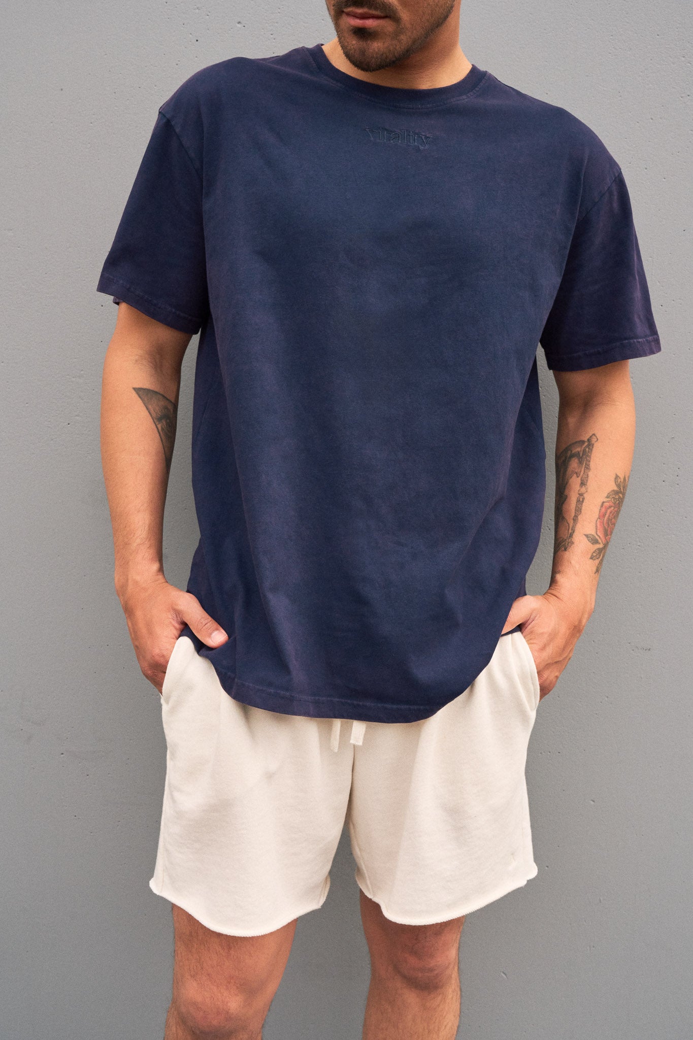 Vitality Remedy® Men's Short - Bone Washed