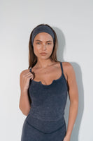 Cloud II™ Rib Notch Tank - Oxford Washed