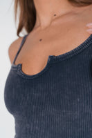 Cloud II™ Rib Notch Tank - Oxford Washed