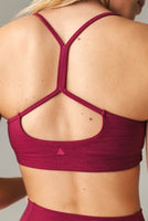 Vitality Daydream® Stitch Racer Bra - Burgundy Vineyard
