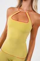 Cloud II™ Outline Keyhole Tank - Avocado Washed