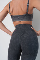 Cloud II™ Rib Wide Leg Trouser - Iron Washed