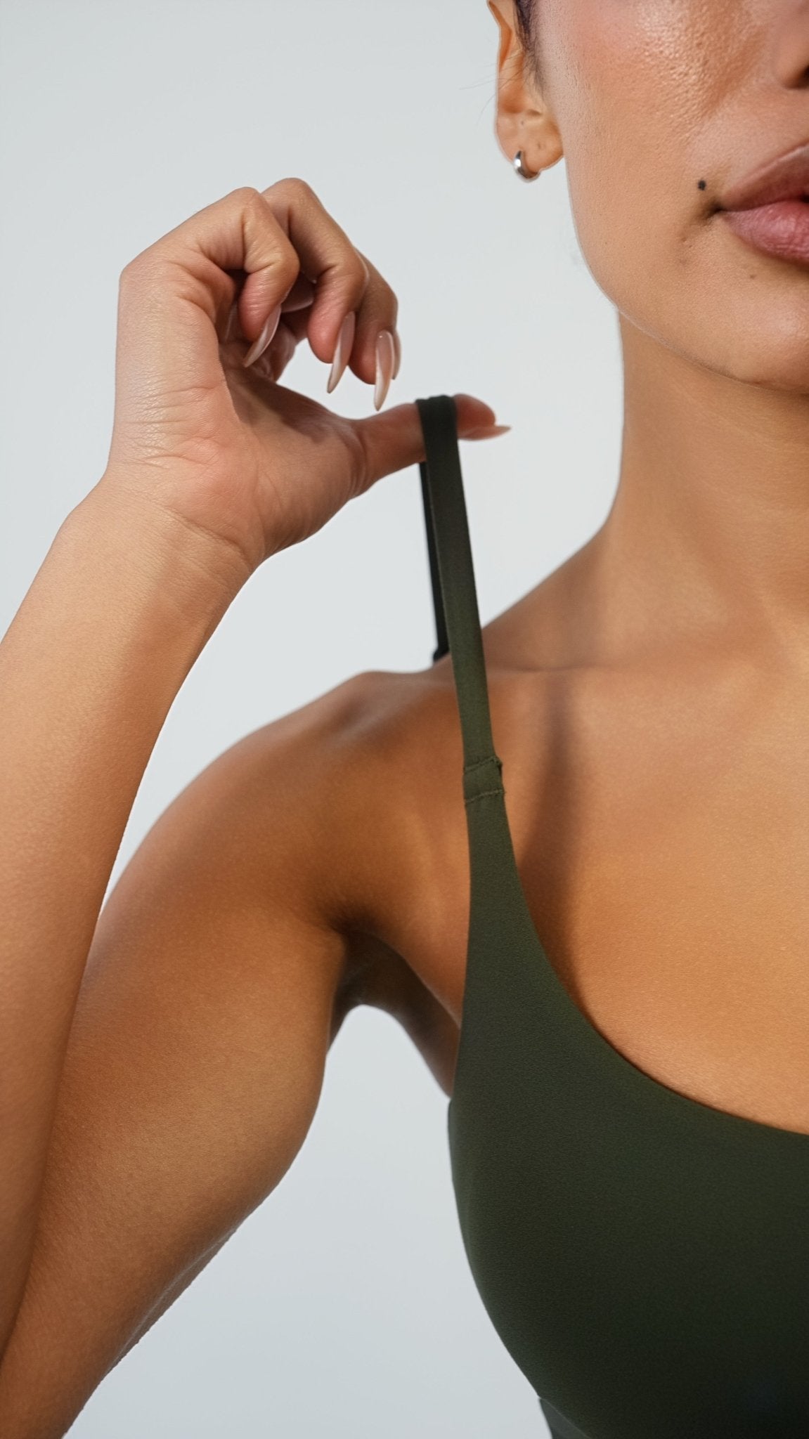 Cloud II™ Scoop Tank - Olive
