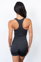 Vitality Pulse® Racer Tank - Midnight Washed
