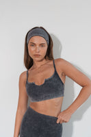 Cloud II™ Rib Notch Bra - Iron Washed