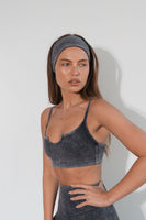 Cloud II™ Rib Notch Bra - Iron Washed