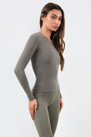 Vitality Basis® Crew Long Sleeve - Vetiver