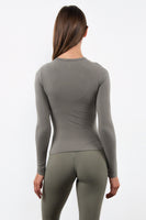 Vitality Basis® Crew Long Sleeve - Vetiver