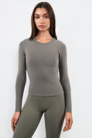 Vitality Basis® Crew Long Sleeve - Vetiver