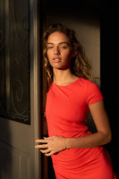 Cloud II™ Maxi Tee Dress - Hot Pepper