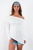 Vitality Whisper Slouch Long Sleeve - Snow