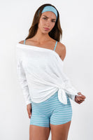 Vitality Whisper Slouch Long Sleeve - Snow