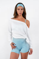 Vitality Whisper Slouch Long Sleeve - Snow