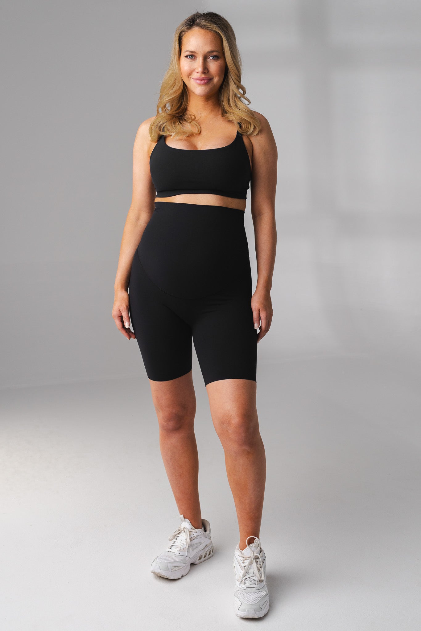 Cloud II™ Maternity Biker Short - Midnight