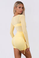 Vitality Flow Wrap Top - Vanilla