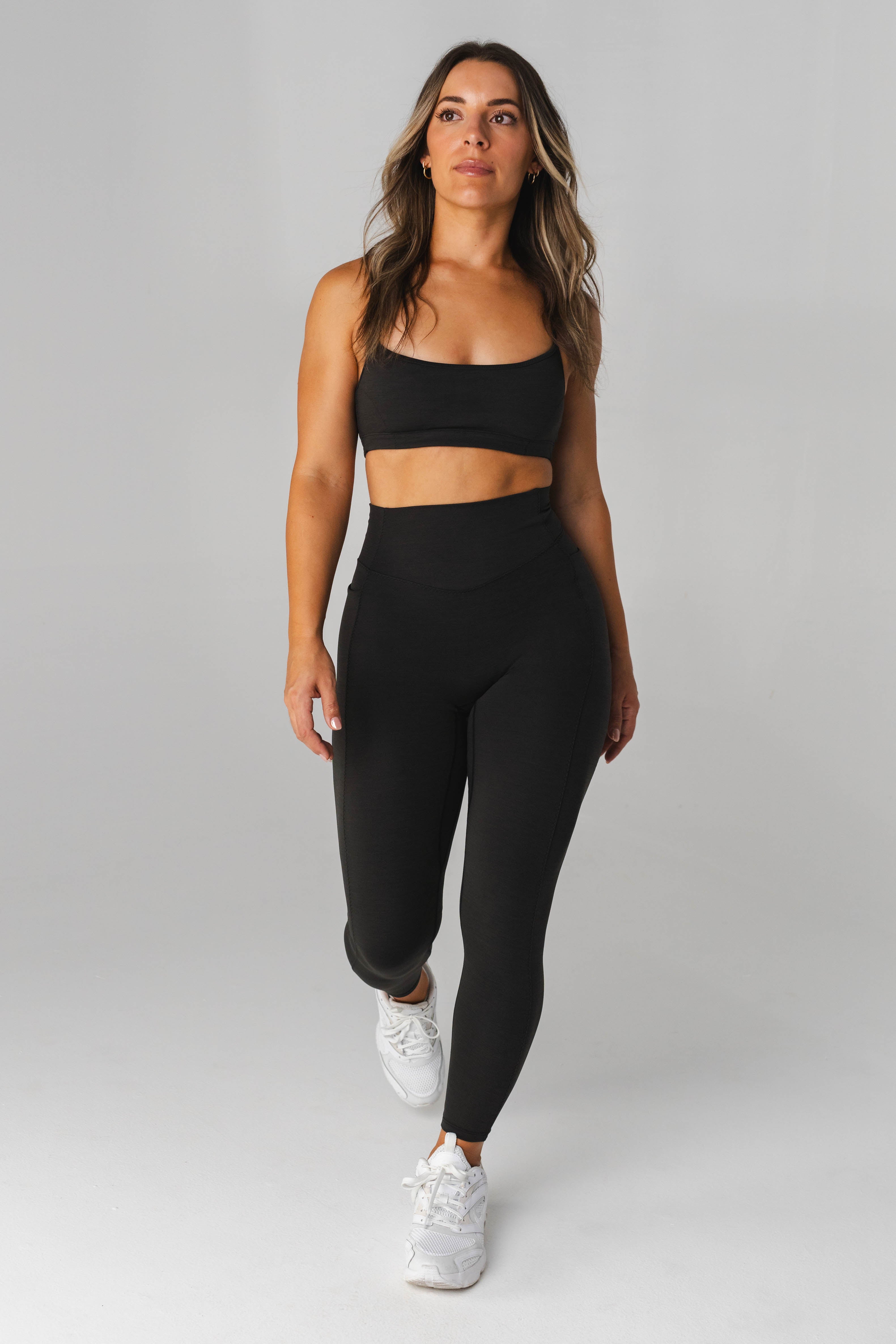 Vitality Daydream® Stitch Racer Bra - Midnight Marl